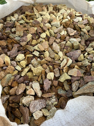 Златолит персиковый декоративная каменная крошка купить в Смоленской области