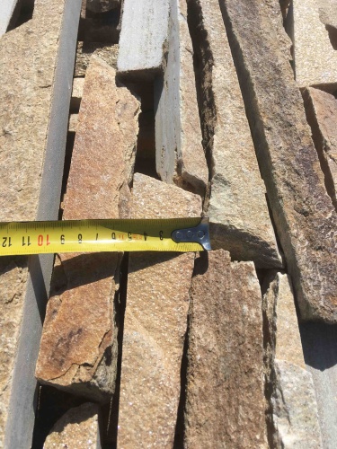 Горбушка златолит золотистый для облицовки купить в Смоленской области