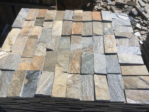 Плитка пилёная златолит Уральский для цоколя, отмостки купить в Смоленской области