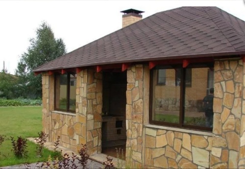 Плитняк златолит жёлтый золотистый для фасада 1,5-3см купить в Смоленской области