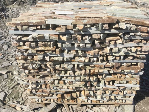 Горбушка златолит золотистый для облицовки купить в Смоленской области