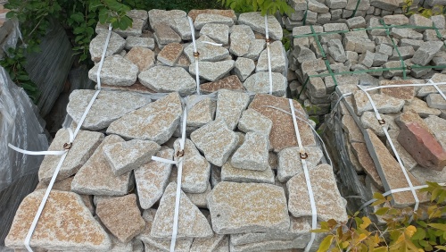 Гранитный плитняк галтованный для парковки купить в Смоленской области