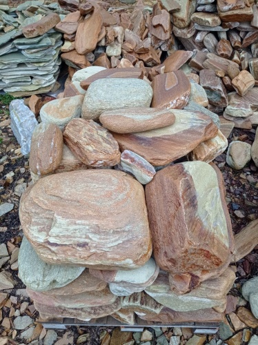 Златолит жёлтый, жёлто-зелёный глыбки и валуны для ланшафтного дизайна купить в Смоленской области