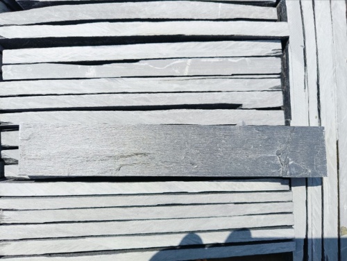 Плитка чёрная из натурального камня фасадная 30 см * 5 см, толщина 7 мм -30 мм купить в Смоленской области